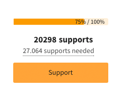 Bouton pour supporter une proposition